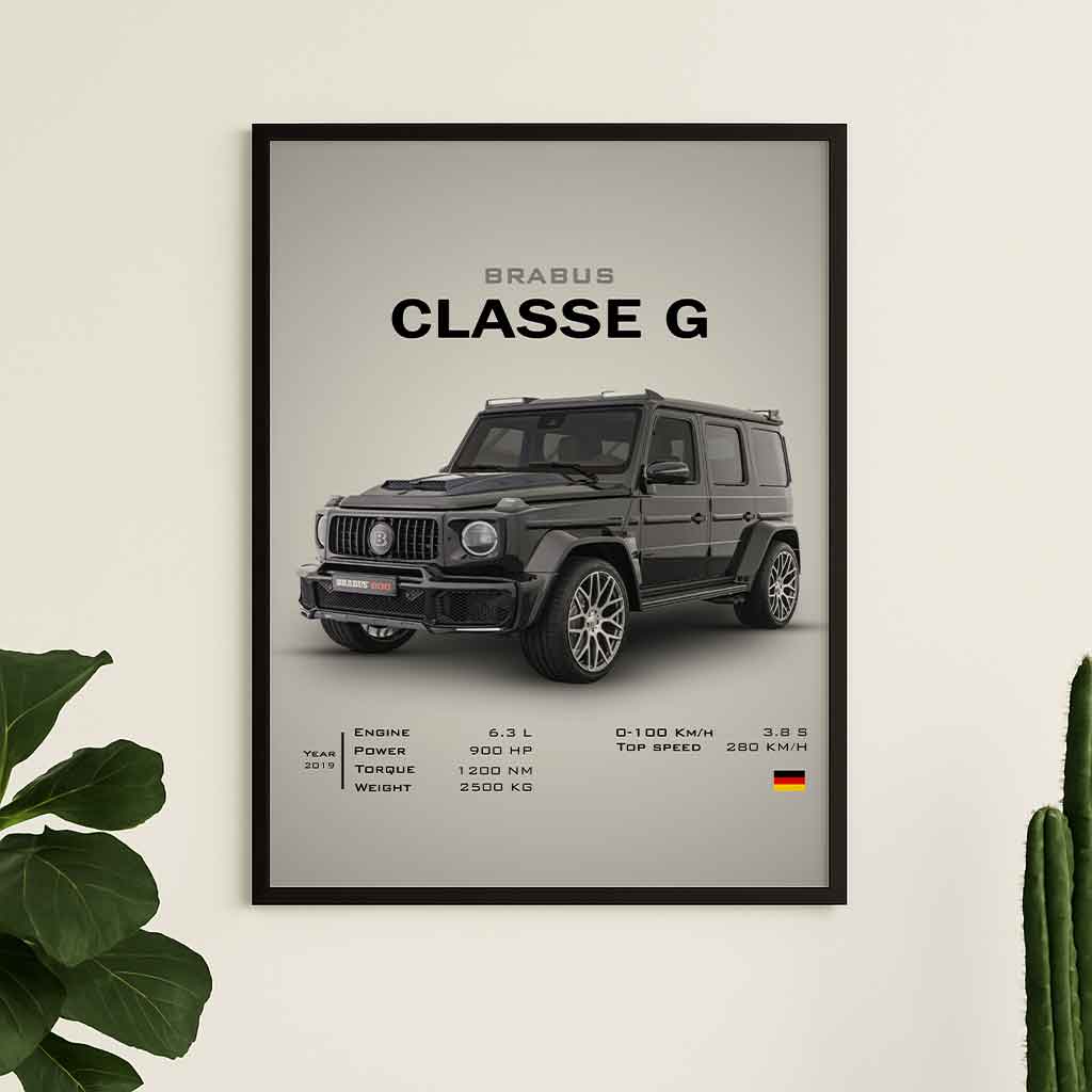 Digital Poster Mercedes G-Class – Iconic 4x4 Wall Art